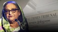 ট্রাইব্যুনালে হাসিনার মামলায় সাক্ষ্যগ্রহণ অক্টোবরে শেষের আশা প্রসিকিউশনের