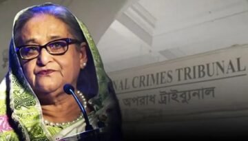 ট্রাইব্যুনালে হাসিনার মামলায় সাক্ষ্যগ্রহণ অক্টোবরে শেষের আশা প্রসিকিউশনের