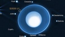 ইউরেনাসের কক্ষপথে নতুন চাঁদের সন্ধান নাসার জেমস ওয়েব স্পেস টেলিস্কোপের
