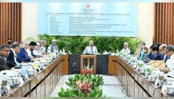 একনেক সভায় ৯ হাজার ৩৬১ কোটি টাকার ১১ প্রকল্প অনুমোদন