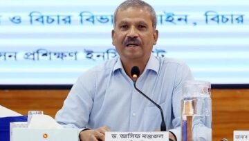 ডাকসু নির্বাচনের ফলাফল মেনে নেয়া প্রার্থীদের আইন উপদেষ্টার অভিনন্দন