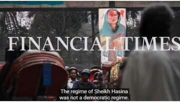 শেখ হাসিনার শাসনামলে ২৩৪ বিলিয়ন ডলার বিদেশে পাচার হয়েছে : ফিনান্সিয়াল টাইমস