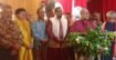 বনানীতে পূজামণ্ডপ পরিদর্শনে জাতীয় পার্টি নেতারা